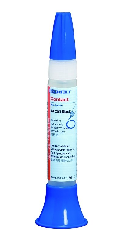 WEICON Contact Cyanoacrylate Adhesive VA 250 Black